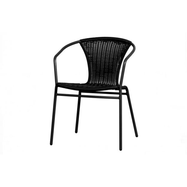 Oliver Weston Chair Outdoor Black Wayfair.co.uk